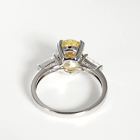 2.5 Canary Crushed ice statement ring - Picture 4 of 8